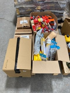 (COLLECTION ONLY) PALLET OF ASSORTED HOME IMPROVEMENT ITEMS TO INCLUDE PROSOLVE SURVEY SPRAY: LOCATION - B5