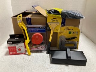 QTY OF ASSORTED HOME IMPROVEMENT ITEMS TO INCLUDE SCAN EAR DEFENDERS: LOCATION - BR15