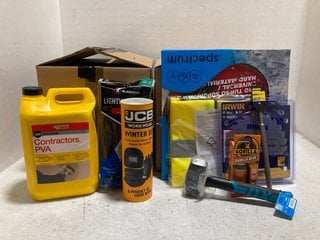 QTY OF ASSORTED HOME IMPROVEMENT ITEMS TO INCLUDE JCB WORKWEAR WINTER SETS: LOCATION - BR15