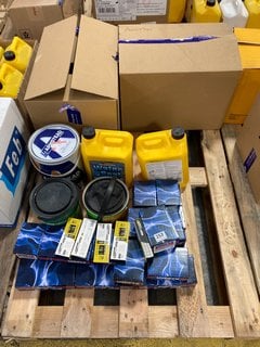 (COLLECTION ONLY) PALLET OF ASSORTED HOME IMPROVEMENT ITEMS TO INCLUDE EVER BUILD WATER SEAL 5L: LOCATION - B5