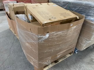 PALLET OF ASSORTED ITEMS TO INCLUDE V.I.V STAND-V103 TRIPLE MONITOR DESK MOUNT: LOCATION - B6 (KERBSIDE PALLET DELIVERY)