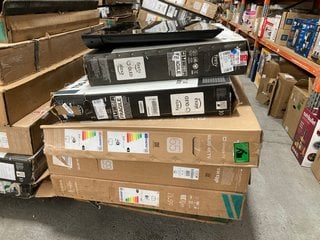 (COLLECTION ONLY) PALLET OF ASSORTED TVS - PCB BOARDS REMOVED - SPARES & REPAIRS TO INCLUDE TOSHIBA 55QF5D53DB 55" QLED ALEXA FIRE TV: LOCATION - B8