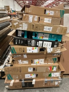 (COLLECTION ONLY) PALLET OF ASSORTED TVS - PCB BOARDS REMOVED - SPARES & REPAIRS TO INCLUDE TCL 55V6BKX7 4K HD HDR SMART TV: LOCATION - B8