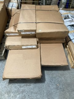 PALLET OF ASSORTED COMPLETE/INCOMPLETE FURNITURE TO INCLUDE JOHN LEWIS & PARTNERS ELLESMERE DRESSER/CHANGER IN TRUFFLE OAK: LOCATION - A3 (KERBSIDE PALLET DELIVERY)