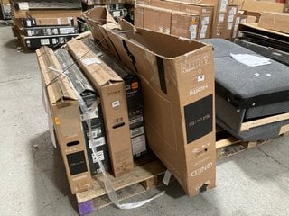 (COLLECTION ONLY) PALLET OF ASSORTED TVS - PCB BOARDS REMOVED - SPARES & REPAIRS TO INCLUDE SONY BRAVIA KD43X75WL 4K LED SMART TV: LOCATION - A6