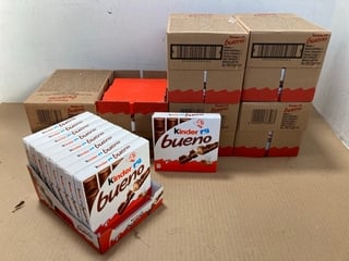 7 X BOXES OF KINDER BUENO BARS - BBE 20/3/25: LOCATION - C3