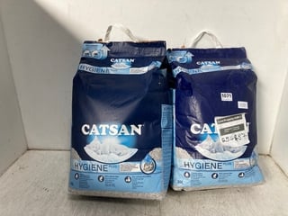 2 X PACKS OF CATSAN HYGIENE PLUS CAT LITTER: LOCATION - C3