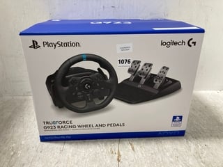 PLAYSTATION TRUE FORCE G923 RACING WHEEL & PEDALS FOR PS4/PS5 - RRP £269.99: LOCATION - C2