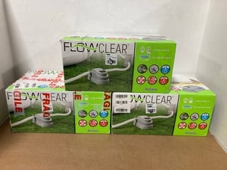 3 X FLOW CLEAR POOL HEATERS: LOCATION - WA6