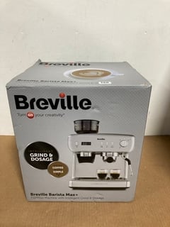 BREVILLE BARISTA MAX+ ESPRESSO MACHINE WITH INTELLIGENT GRIND & DOSAGE - RRP £349: LOCATION - WA8