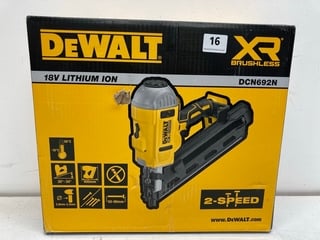 DEWALT DCN692N 18V 90MM XR BRUSHLESS FRAMING NAILER BODY ONLY - RRP £263.15: LOCATION - BOOTH