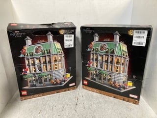 2 X LEGO DOCTOR STRANGE SANCTUM SANCTORUM SETS - MODEL: 76218: LOCATION - A4