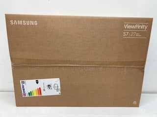 SAMSUNG VIEWFINITY S7 LS27D700EAU 4K ULTRA HD 27 INCH IPS LCD MONITOR IN BLACK (SEALED) - RRP £249.00: LOCATION - BOOTH