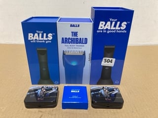 6 X ASSORTED MENS GROOMING ITEMS TO INCLUDE THE ARCHIBALD FULL BODY TRIMMER: LOCATION - B1