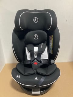 ICKLE BUBBA THE ROTATOR I-SIZE 360 SPIN ISOFIX CHILDRENS CAR SEAT IN BLACK - RRP £115: LOCATION - B5