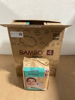 BOX OF BAMBO NATURE ECO SUPER SOFT NAPPIES - SIZE L (7-14KG): LOCATION - B12