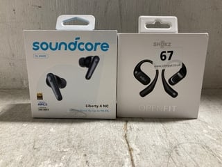 SHOKZ OPENFIT EARPHONES TO INCLUDE SOUNDCORE LIBERTY 4 NC EARPHONES: LOCATION - WA2