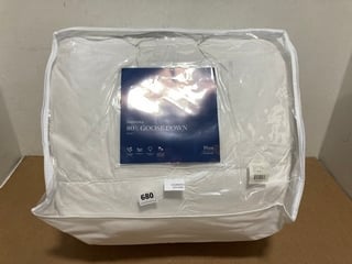 SOAK & SLEEP LUXURIOUS 80% GOOSE DOWN 13.5 TOG SUPERKING DUVET - RRP £280: LOCATION - B12