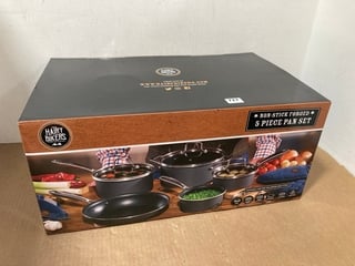 THE HAIRY BIKERS NON STICK FORGED 5 PIECE PAN SET: LOCATION - B15