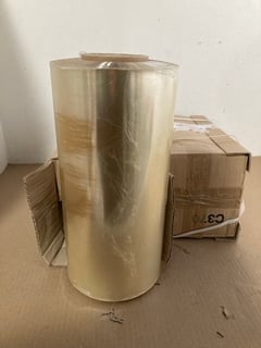 2 X LARGE ROLLS OF INDUSTRIAL SHRINK WRAP: LOCATION - B17