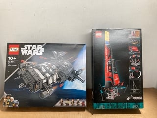 LEGO STAR WARS THE ONYX CINDER SET - MODEL: 75364 TO ALSO INCLUDE LEGO EMIRATES TEAM NEW ZEALAND AC75 SET - MODEL: 42174: LOCATION - C15