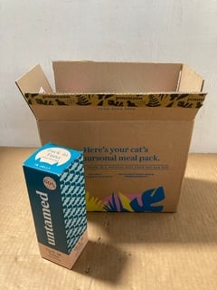 8 X BOXES OF UNTAMED TINNED CAT FOOD IN VARIOUS FLAVOURS - BBE: 14.03.2027: LOCATION - C14