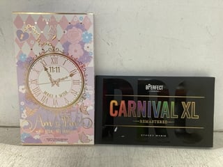 BPERFECT X STACEY MARIE CARNIVAL XL PRO REMASTERED MAKEUP PALETTE TO ALSO INCLUDE PLOUISE AM TO PM NO RISK - NO MAGIC PALETTE FOR EYE AND FACE - COMBINED RRP £84: LOCATION - C11