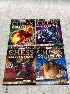 4 X MARVEL CHESS COLLECTION COMICS - VOL. 1-4: LOCATION - C10