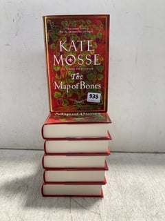 6 X THE MAP OF BONES BOOKS BY KATE MOSSE - COMBINED RRP £132: LOCATION - C9