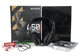 ASTRO A50 WIRELESS GAMING HEADSET AND BASE STATION - RRP £319.00: LOCATION - BOOTH