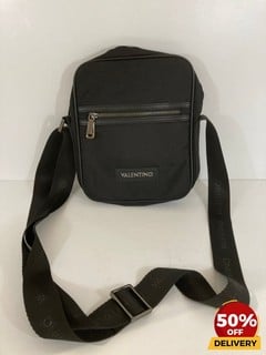 VALENTINO MEN'S ANAKIN FLIGHT BAG IN BLACK - RRP £79: LOCATION - LUX