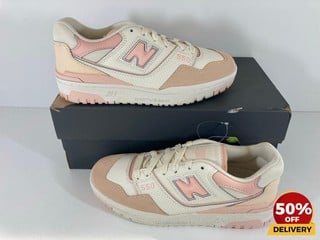 NEW BALANCE WOMEN'S 550 TRAINERS IN PINK - UK 6.5 - RRP £100: LOCATION - LUX