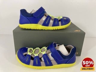 BOBUX KID'S PLUS SUMMIT WATER SHOES IN BLUEBERRY NEON - UK 11.5 KIDS - RRP £46: LOCATION - LUX