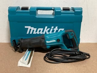 MAKITA 12-AMP ELECTRIC RECIPROCATING SAW - MODEL: JR3051T - RRP:£130 (PLEASE NOTE: 18+YEARS ONLY. ID MAY BE REQUIRED): LOCATION - A1