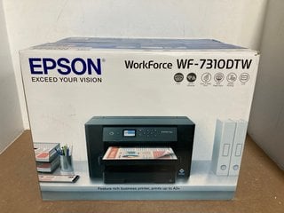 EPSON WORKFORCE WF-7310DTW INKJET PRINTER IN BLACK - RRP:£255: LOCATION - BR1