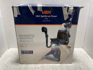 VAX SPINSCRUB POWER CARPET CLEANER - MODEL: CDCW-SSXA - RRP:£240: LOCATION - BR9