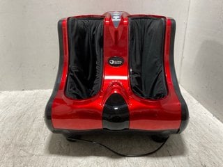 GLOBAL RELAX VITALZEN FOOT AND LEG MASSAGER IN RED - RRP:£341: LOCATION - BR10