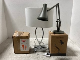 4 X ASSORTED JOHN LEWIS & PARTNERS LIGHTING ITEMS TO INCLUDE LULU WALL LIGHT: LOCATION - AR1