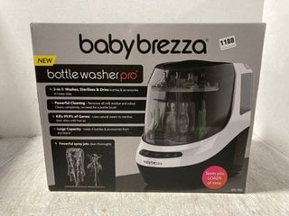 BABY BREZZA BOTTLE WASHER PRO IN WHITE/BLACK ( SEALED) - RRP:£335: LOCATION - AR1