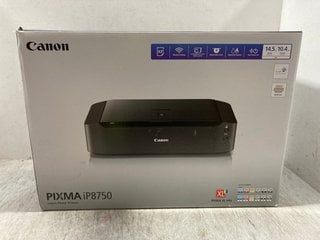 CANON PIXMA IP8750 WIRELESS PRINTER IN BLACK - RRP:£240: LOCATION - AR3