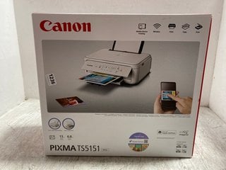 CANON PIXMA TS5151 PRINTER IN WHITE: LOCATION - AR4