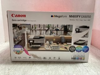 CANON MEGA TANK MAXIFY GX6050 WIRELESS PRINTER IN WHITE: LOCATION - AR5