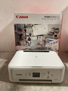 CANON PIXMA TS7451I WIRELESS PRINTER IN WHITE TO INCLUDE CANON PIXMA TS5151 WIRELESS PRINTER IN WHITE: LOCATION - AR7