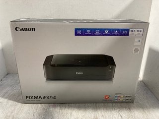 CANON PIXMA IP8750 INKJET PHOTO PRINTER IN BLACK - RRP:£240: LOCATION - AR7