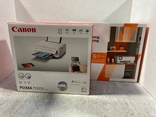 HP ENVY INSPIRE 7220E WIRELESS PRINTER IN WHITE TO INCLUDE CANON PIXMA TS5151 WIRELESS PRINTER IN WHITE: LOCATION - AR7