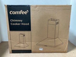 COMFEE KWH-PYRA17B-60 CHIMNEY COOKER HOOD IN BLACK: LOCATION - AR12