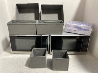 3 X ASSORTED ITEMS TO INCLUDE CLOTH DRAWER ORGANIZERS SET OF 6: LOCATION - AR13