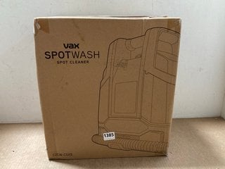 VAX SPOTWASH SPOT CLEANER - MODEL: CDCW-CSXS: LOCATION - AR17