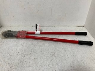 DRAPER ADJUSTABLE 900MM BOLT CUTTER IN RED: LOCATION - AR18