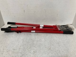 2 X DRAPER ADJUSTABLE 900MM BOLT CUTTERS IN RED: LOCATION - AR18